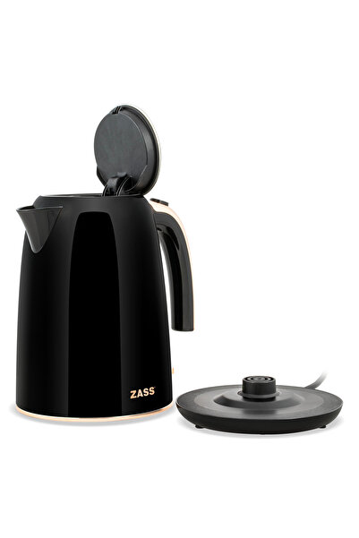 Zass Electric kettle ZCK 22 Rose Gold, 2200W,1.7L, 360° rotating base Water level indicator
