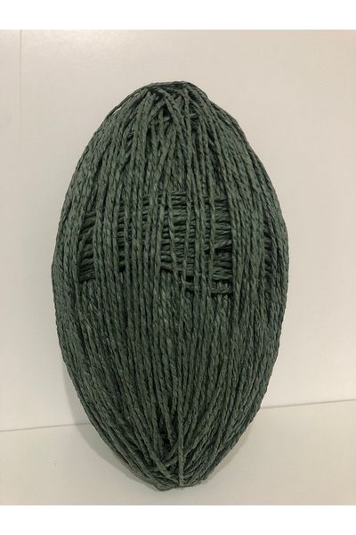 Selen Paper String 250 Gr Khaki Green Hand Knitting String