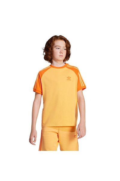 adidas Παιδικό πορτοκαλί μπλουζάκι 3 Stripe Tee Jc7292