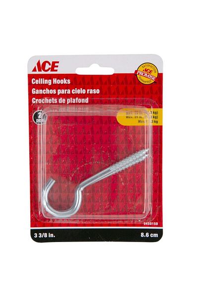 ACE Ceiling Hooks (8.6 cm, 2 pcs)