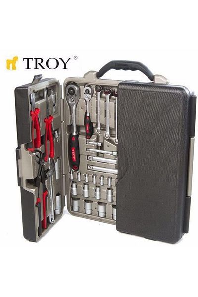TROY T21910 Professional Socket Wrench Set 110 Pieces
