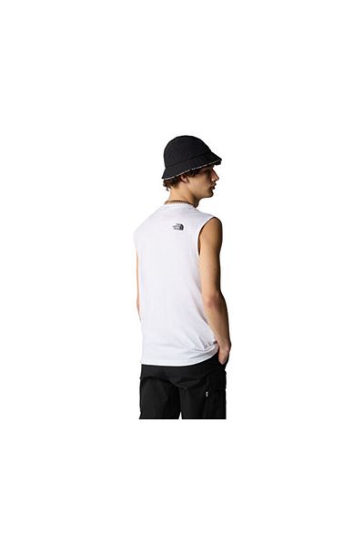 THE NORTH FACE M Simple Dome Tank Men's Casual Undershirt Nf0A87R3Fn41 White