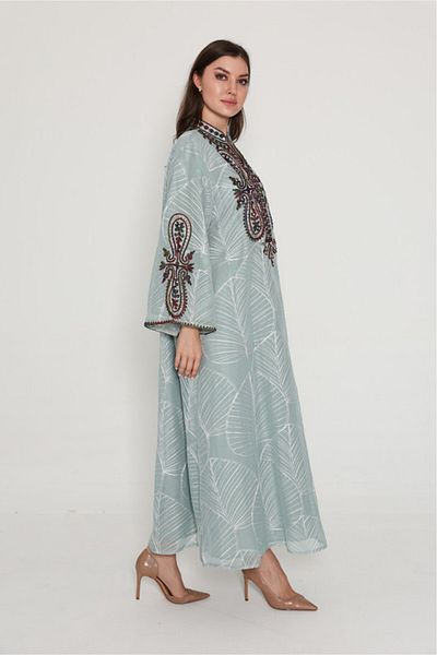 IKKXA Crystal and Thread Elegance Jalabiya