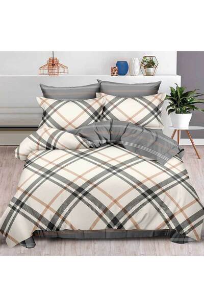 Patul Lenjerie Bumbac Finet, Pucioasa, Pat Dublu, 2 Persoane, 6 Piese