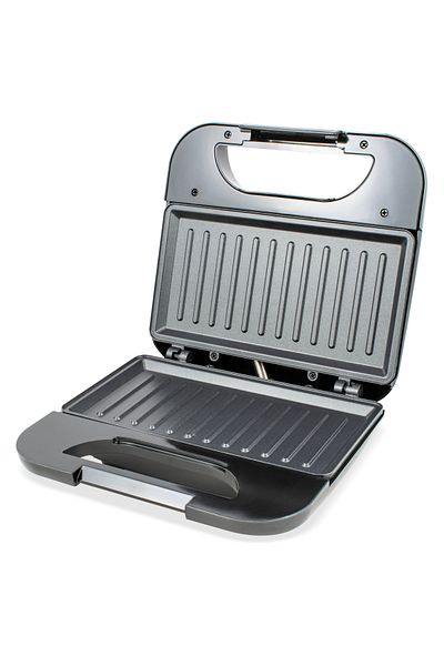 Zass Aparat de gătit sandwich Zass ZSM 20 Rose Gold, putere 750W, plăci grill nedetașabile 22x12 cm, indicator LED