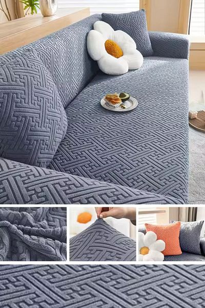 nurlan Jacquard Seat Cover Elastic Soft Sofa Cover Durable Anti-Scratch Sofa Cushion Cover