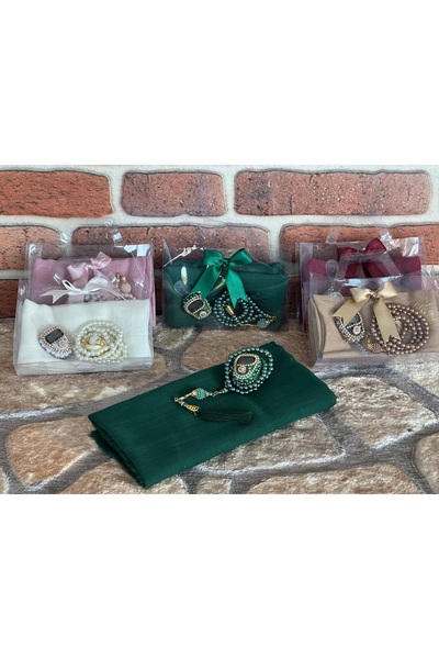 ikrahac ÇANTALI FLAMLI TÜLBENT CAM İNCİ TES. TAŞLI Z.MATİK