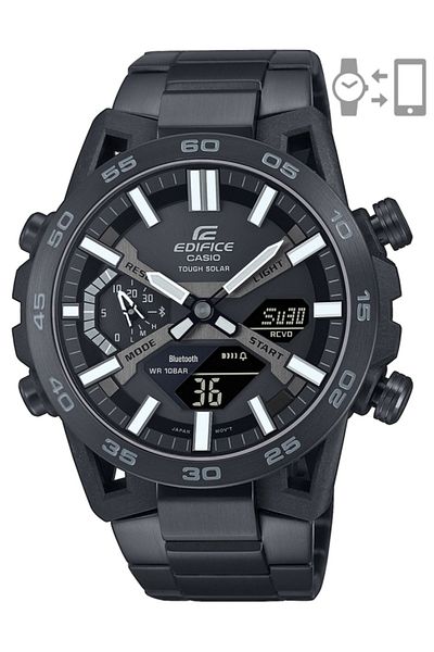Casio Men's Watch, Casio Edifice, Bluetooth Smartphone Link ECB-2000DC-1BEF