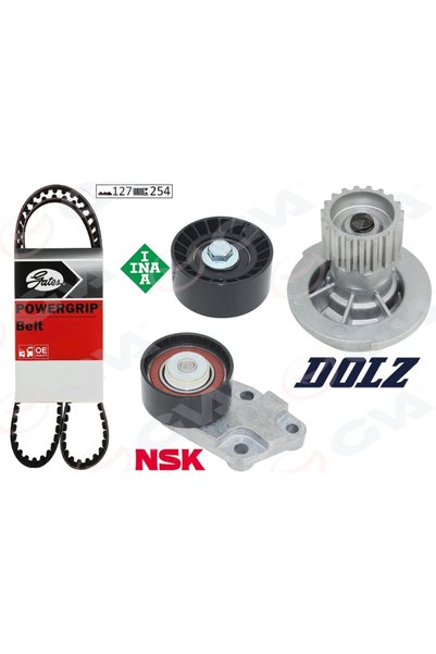 DEVİRDAİMLİ EKSANTRİK GERGİ KİTİ 127x254 CHEVROLET-DAEWOO AVEO-CRUZE-KALOS-LACETTI-NUBIRA