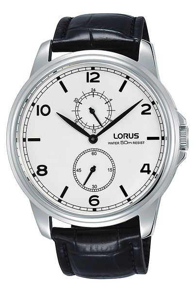 Lorus Lorus Men's Classic Quartz Analog Watch with R3A27AX9 Cowskin Strap