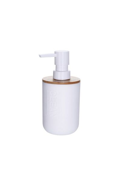 Excellent Houseware Excellent White liquid soap dispenser, plastic, 300 ml, 7x16 cm