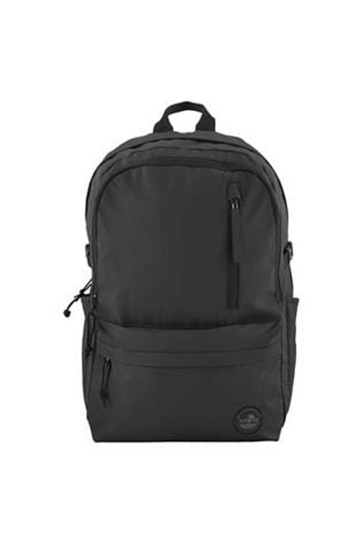 OEM Anthracite Grey Faux Leather Backpack for Men 30 x 17 x 43 cm
