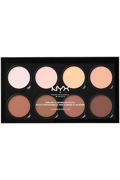 NYX Professional Makeup Professional Highlight and Contour Palette from NYX