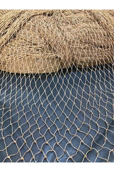 Karadeniz Dekor Ağları Karadeniz Balık ve Dekoratif Kalın Balık Ağı 2x2,5mt-Jüt