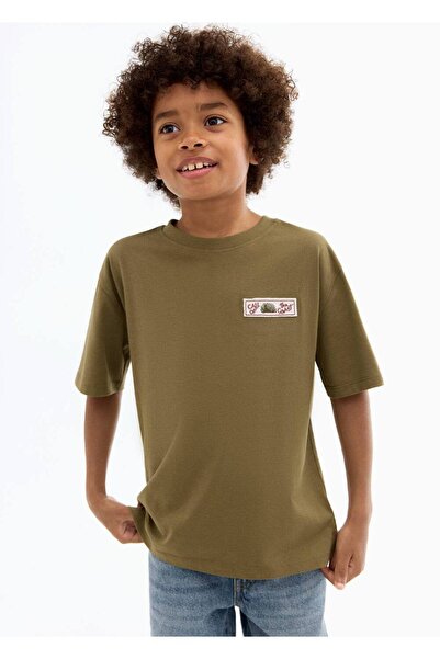MANGO Kids Tricou imprimat cu maneca scurta