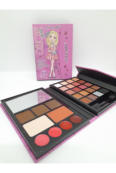 BBeauty Anylady Delicate Girl Teenager Make Up Palette 30 Parça + Aynalı Maky...