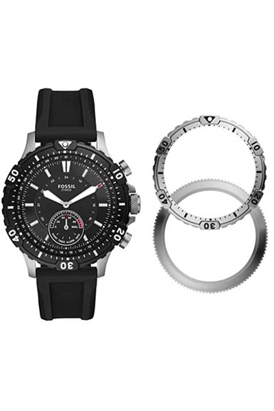 Fossil Men's Watch, Fossil, Hybrid Garrett FTW1190SET, Set of Dials