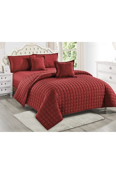 Moon 4-piece plain microfiber hotel duvet cover set, single bed sheet, 170*220 cm
