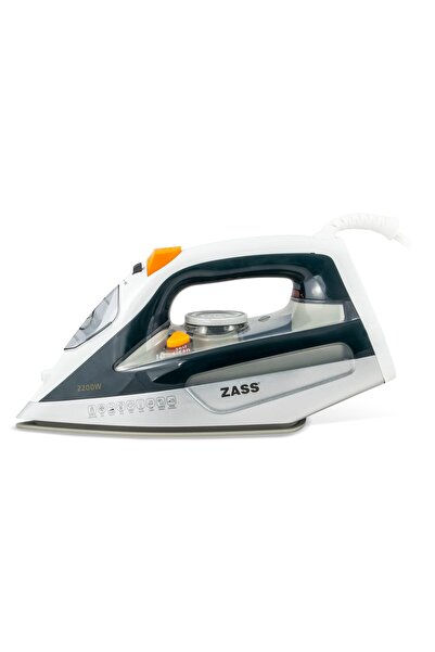 Zass Steam iron Zass A 19, 2200W, 120g/min steam, ceramic soleplate, 470 ml tank, adjustable thermostat