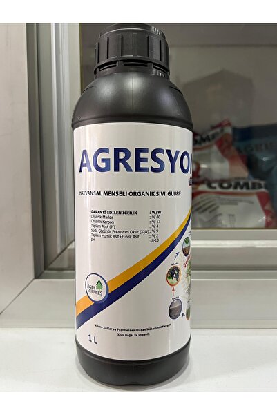 AGRISCIENCES Agresyon Pro Hayvansal Menşeili Organik Sıvı Gübre