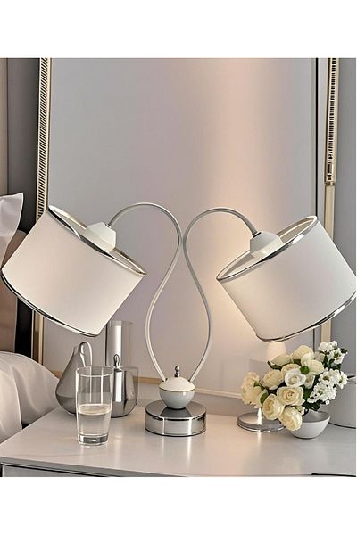 571 Store غطاء مصباح من القماش بجسم معدني من SWAN
