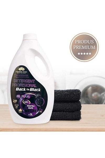 OEM Professional detergent for black laundry Back to Black 3L, Cashmere Aroma
