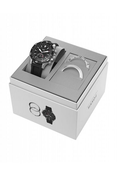 Fossil Men's Watch, Fossil, Hybrid Garrett FTW1190SET, Set of Dials