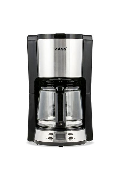 Zass Coffee maker with programmer Zass ZCM 04 T, 1000 W, 1.5 l, Silver