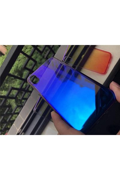 BOEM Carcasă Huawei P30, schimbător de culoare gradient MyStyle Crystal Blue Chameleon