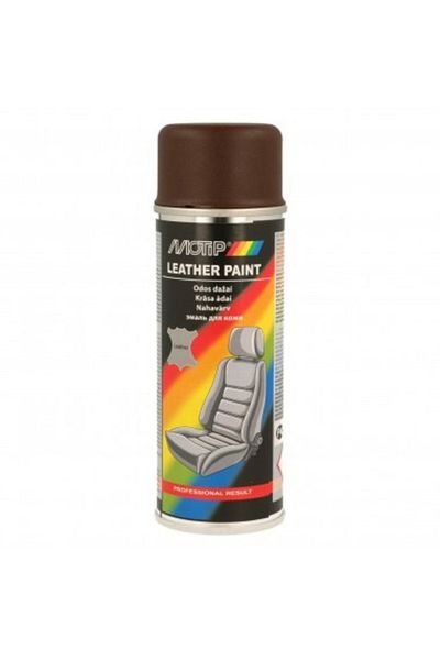 Motip Brown Leather Spray Paint 200ml Brown