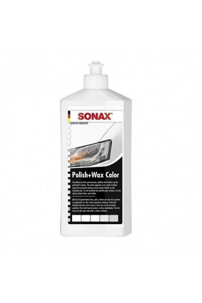Sonax Nano Pro Wax Polish Paste, White, 500ml
