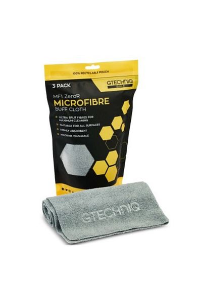 gtechniq Lavetă din microfibră pentru bicicletă, set de 3 bucăți
