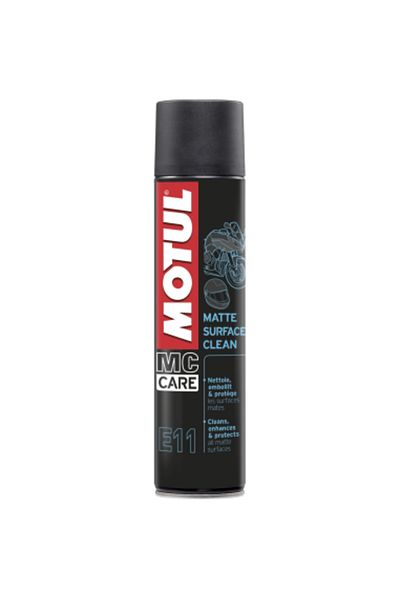 Motul Spray mat pentru întreținerea plasticului E11, curățare suprafețe mate, 400 ml