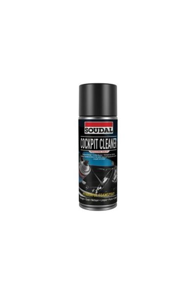 Soudal Spray de curățare a bordului fără alcool, soluție de curățare a cabinei de pilotaj 400 ml