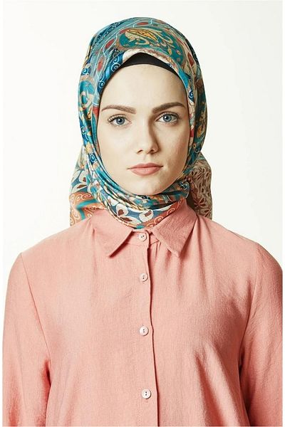 Armine Dj Pure Silk Scarf 7932D (S) (Nostalgia Sura) - 09