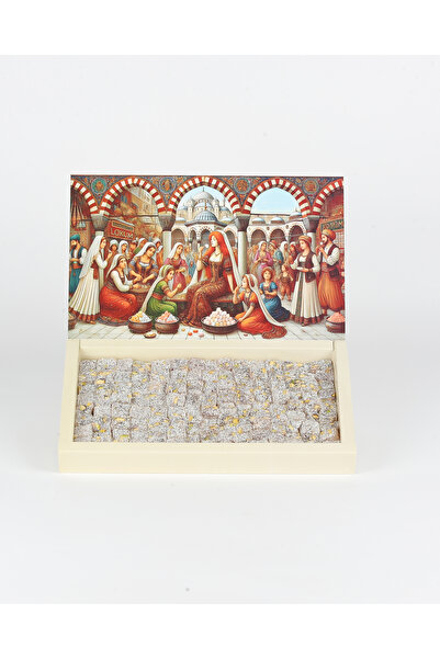 Rumeli Lokumcusu حلقوم تركي بالفستق المحمص المزدوج 900 جرام