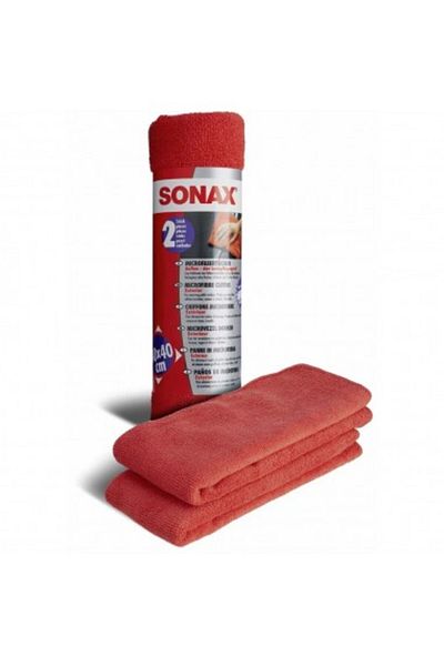 Sonax Set de 2 lavete din microfibră pentru curățarea exterioară 40X40 cm Sonax
