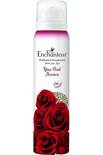 ENCHANTEUR Rose Oud Amour Deodorant for Women - 75 ml
