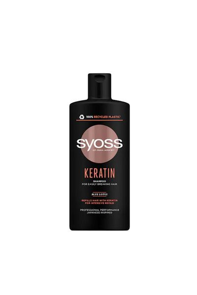 Schwarzkopf Syoss Keratin Hair Perfection – Șampon pentru păr deteriorat, 440 ml