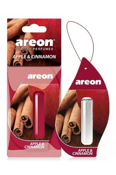Areon Liquid Car Air Freshener Apple & Cinnamon 5ml