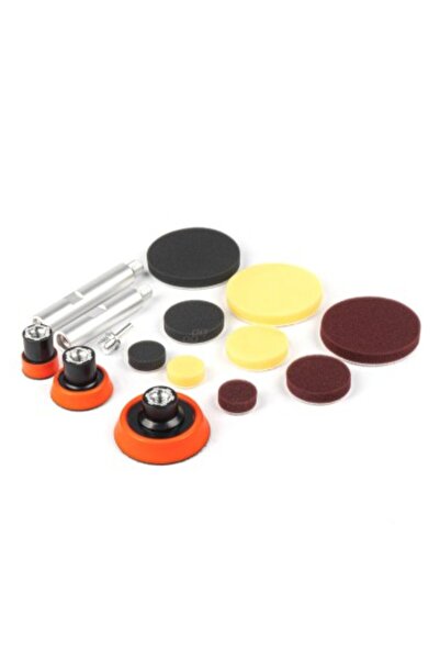 A ŞAMİOĞLU Set de 15 bureți și elemente de lustruit, cu 3 adaptoare M14-100-1...