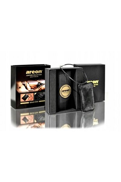 Areon Αρωματικό χώρου αυτοκινήτου Leather Collection, Gold Star