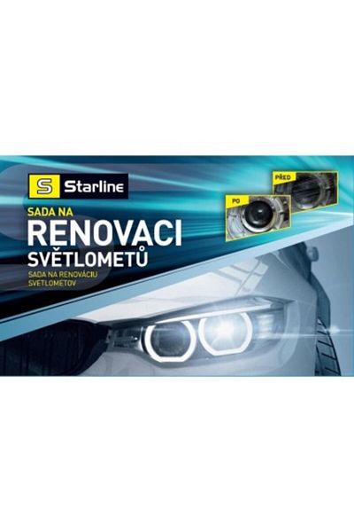Starline Set de lustruit faruri pentru burghiu, Starline