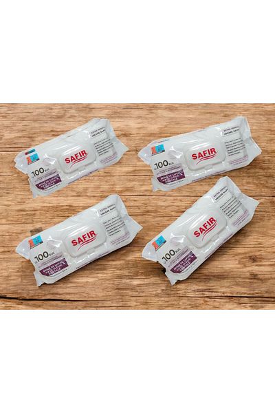 SAFİR Safir Multi-Surface Wet Wipes With Vinegar and Bicarbonate