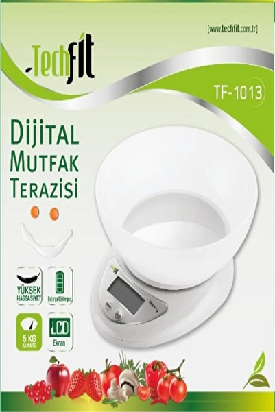 Techfit TF-1013 DİJİTAL MUTFAK TERAZİSİ
