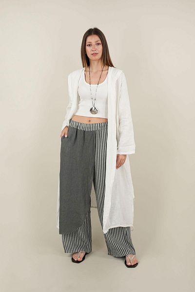 Ranasubaşı Hooded Linen Cap White