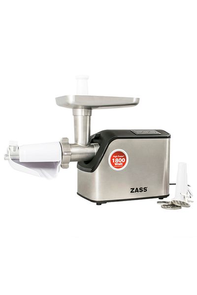 Zass Mașină de tocat carne ZMG 07, 1800W, cuțit din oțel inoxidabil, accesoriu pentru roșii inclus
