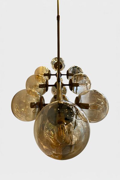 Favori Aydınlatma 11-Piece Antique Row Table Chandelier