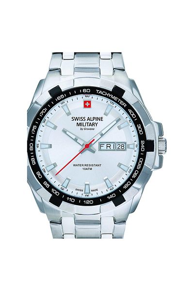 Swiss Alpine Military Mens Watch Swiss Military 7043.1132, Quartz, 42mm, 10ATM