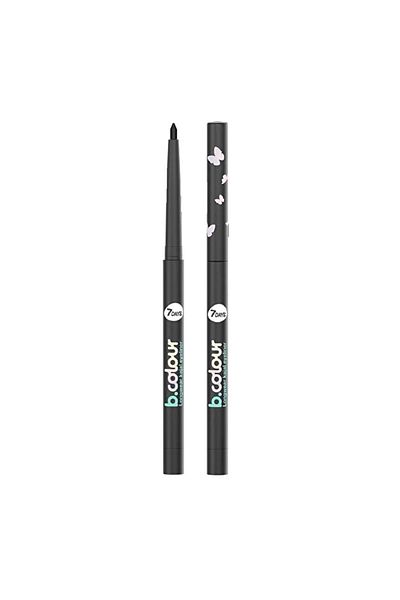 7DAYS B.Colour Longwear Kajal Eyeliner - 07 Black - 1 Piece